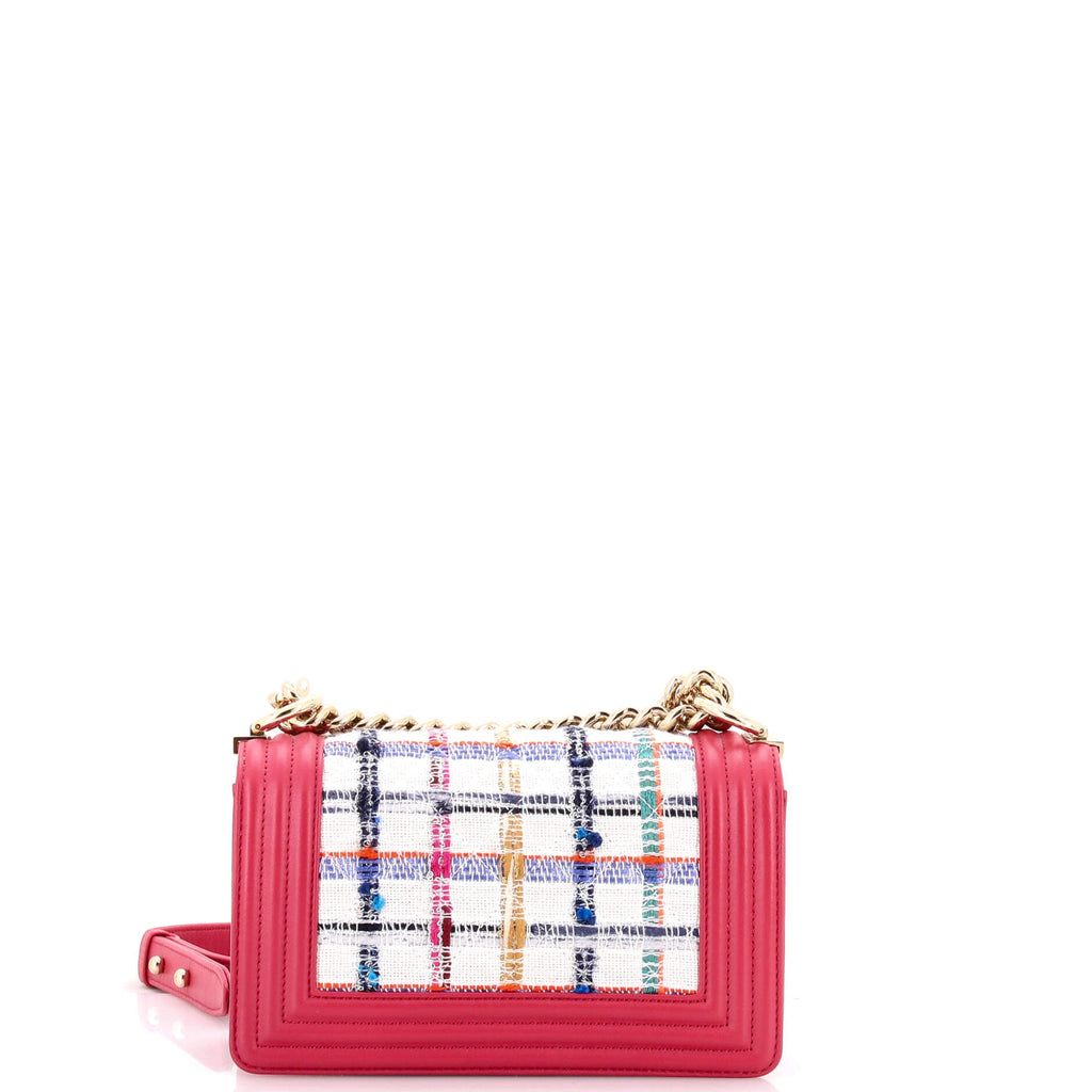 Boy Flap Bag Quilted Tweed Small