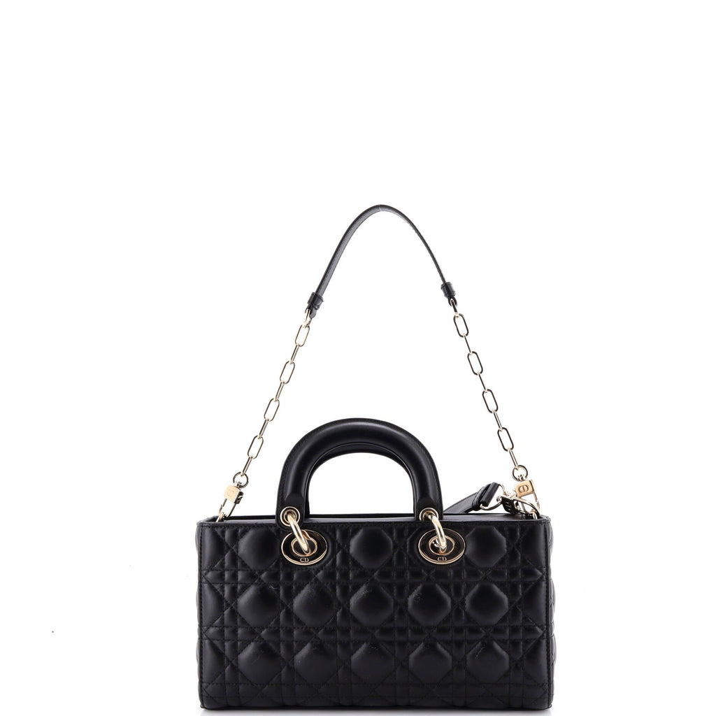 Lady D-Joy Bag Cannage Quilt Lambskin Medium