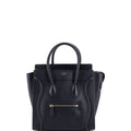 Luggage Bag Smooth Leather Micro