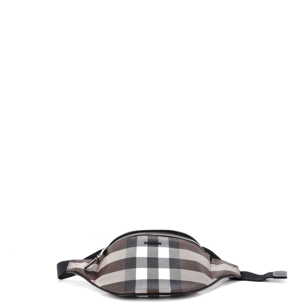 Cason Bum Bag Check E-Canvas Medium