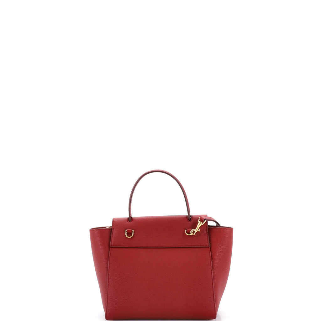 Belt Bag Textured Leather Nano