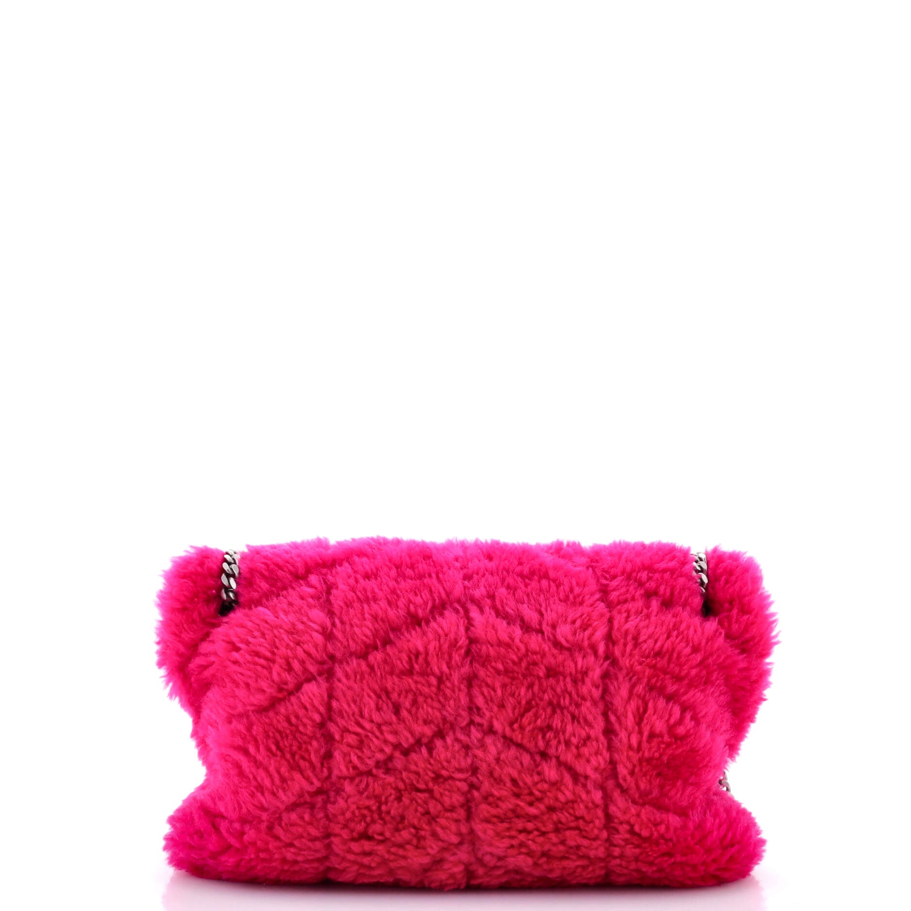 Loulou Puffer Shoulder Bag Quilted Shearling Small