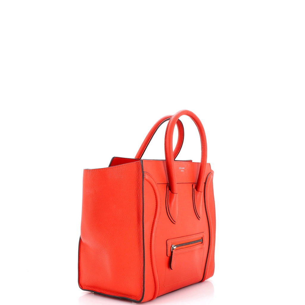 Luggage Bag Grainy Leather Mini