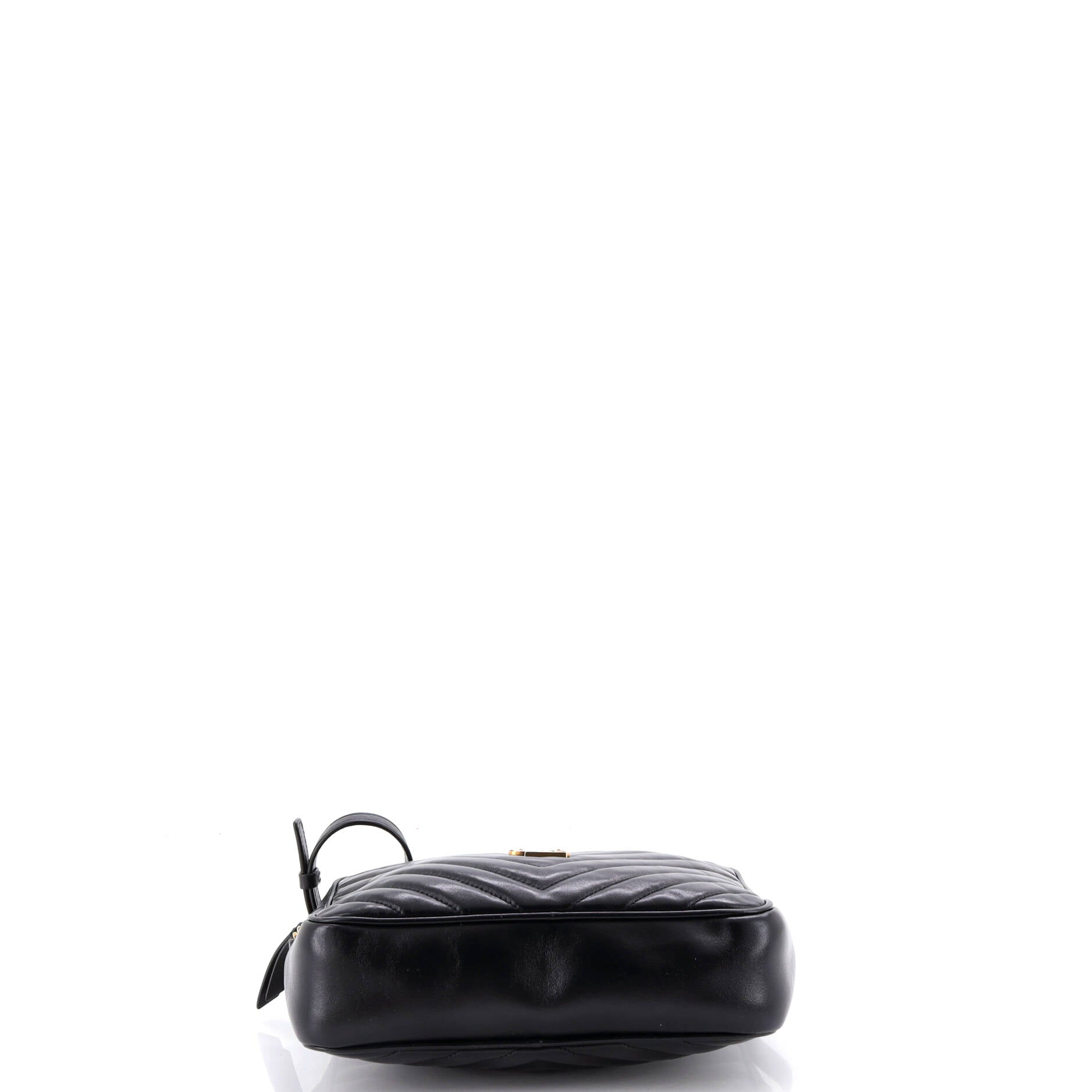 Lou Camera Bag Matelasse Chevron Leather Small