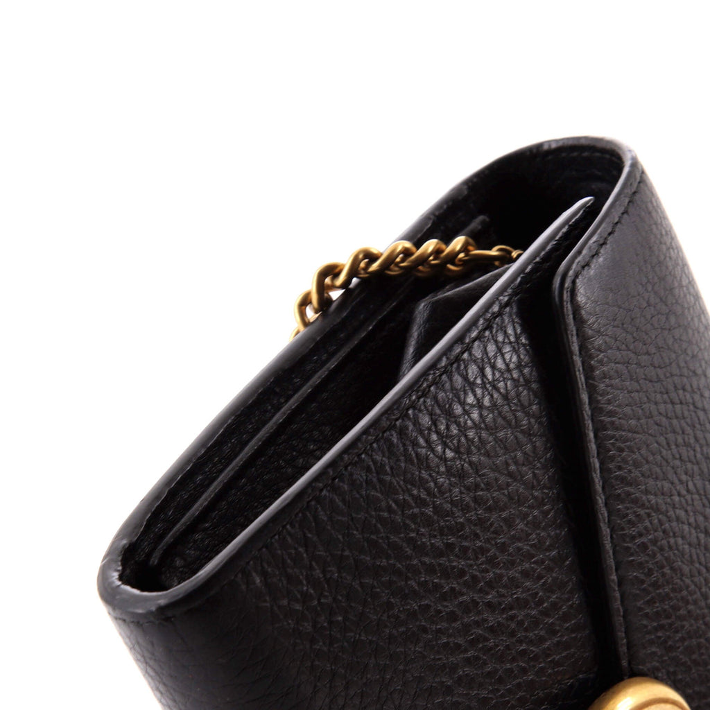 GG Marmont Chain Wallet Leather Mini
