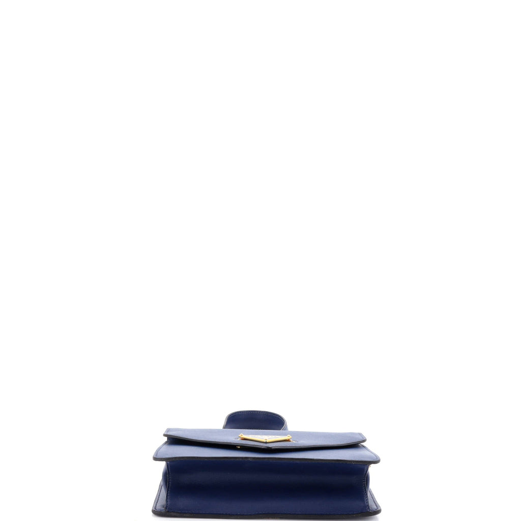 Envelope Flap Chain Shoulder bag Saffiano Leather Small