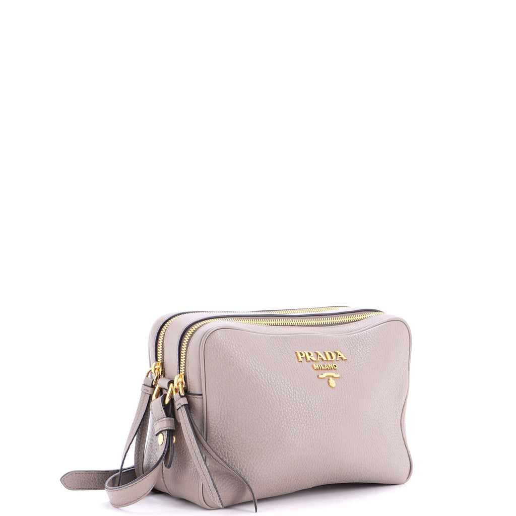 Double Zip Camera Bag Vitello Phenix Medium