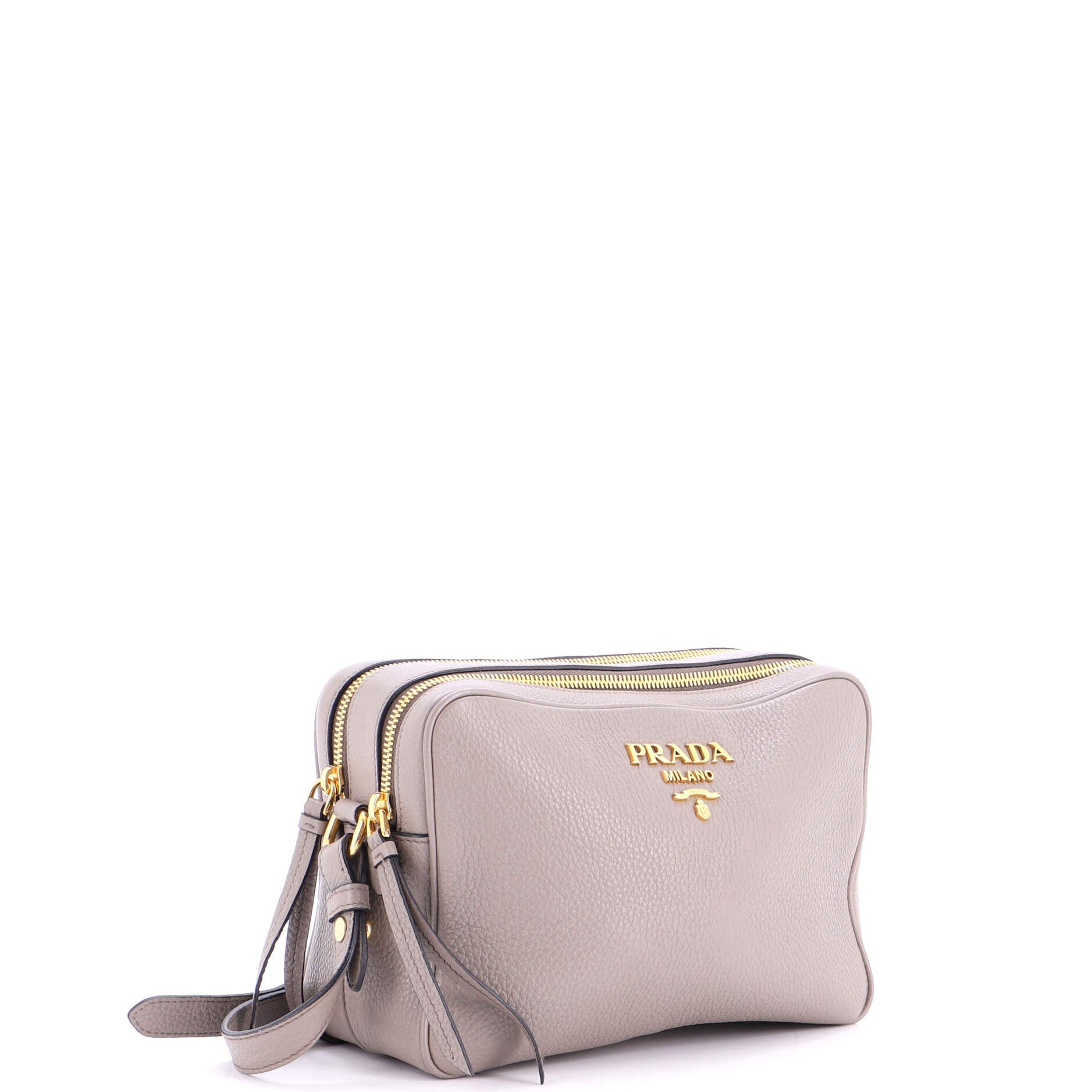 Double Zip Camera Bag Vitello Phenix Medium