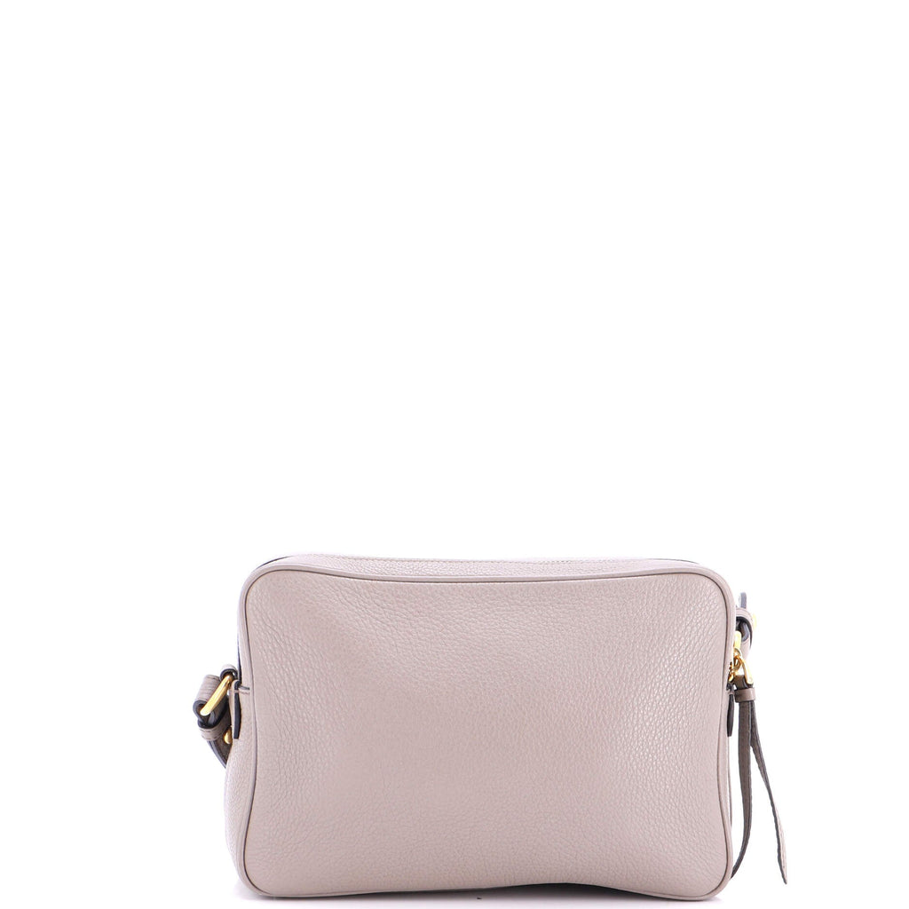 Double Zip Camera Bag Vitello Phenix Medium