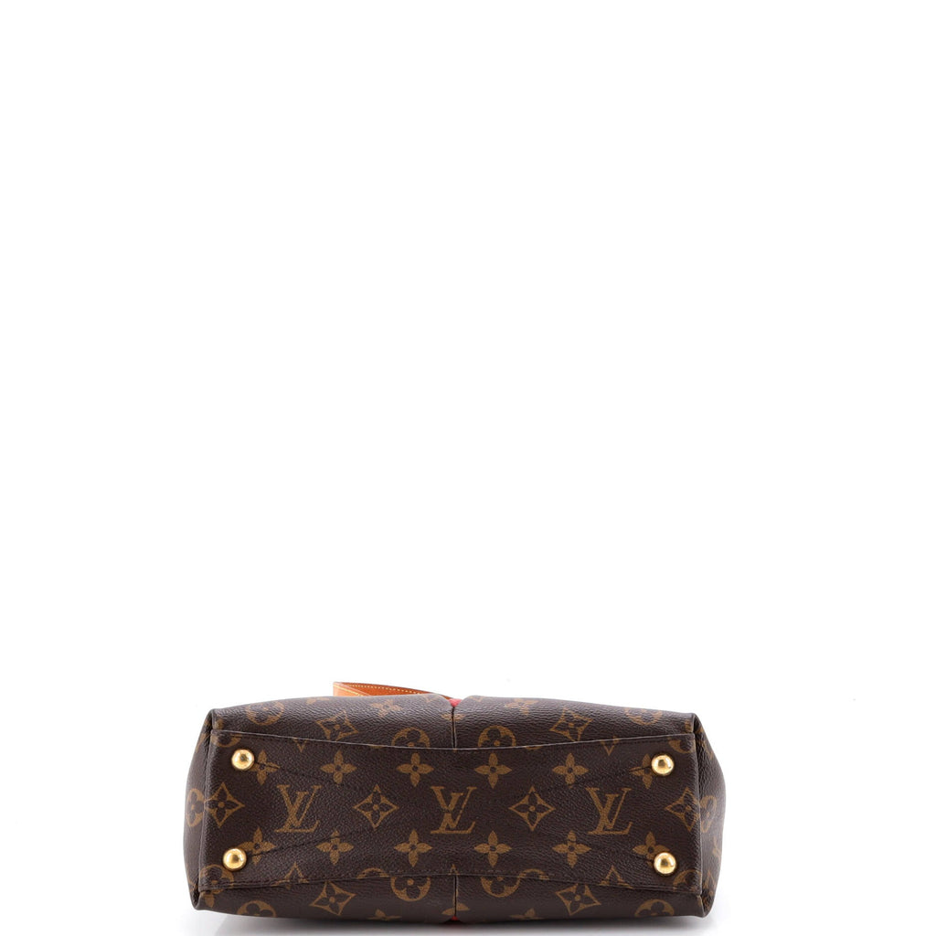 V Tote Monogram Canvas and Leather BB