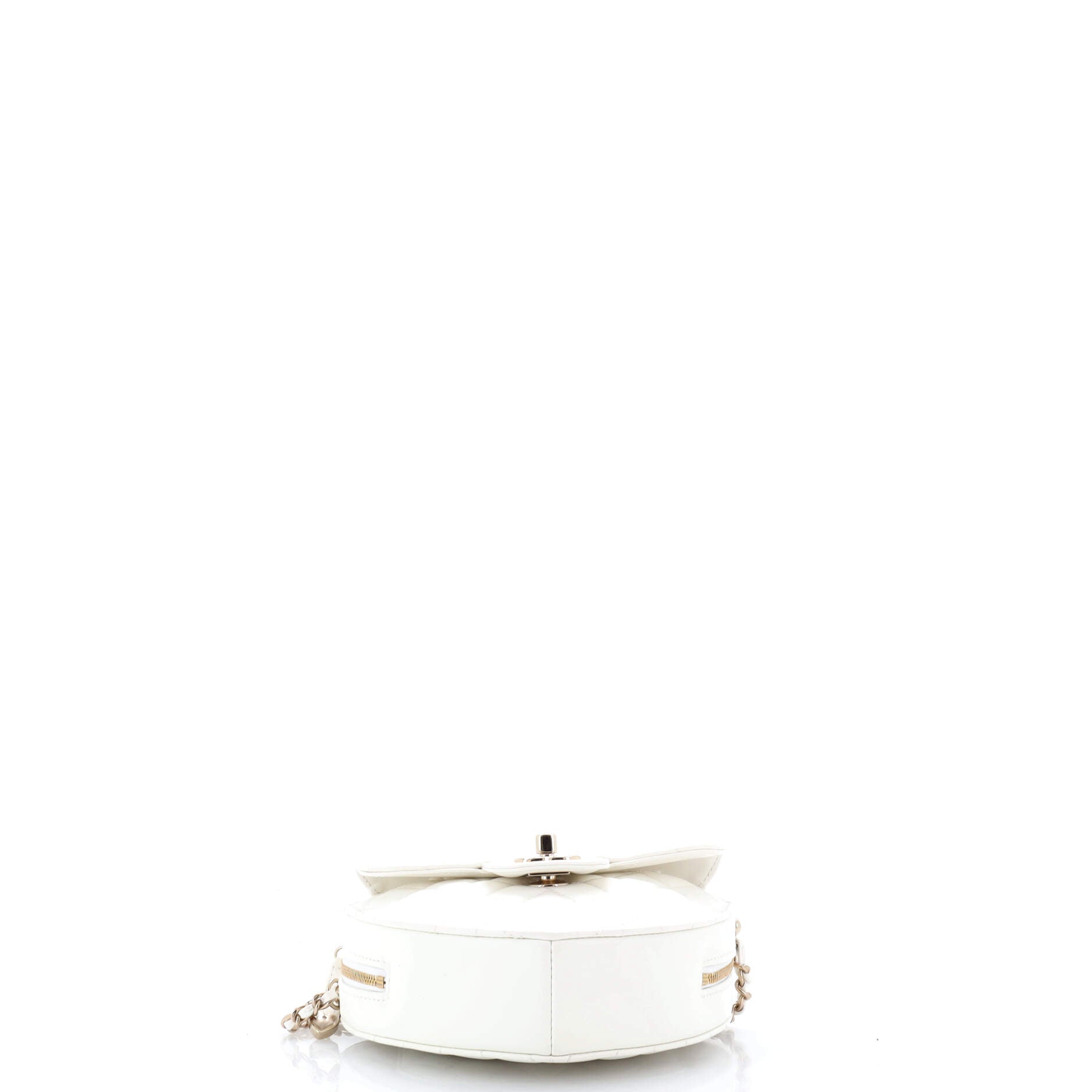 CC in Love Heart Bag Quilted Lambskin