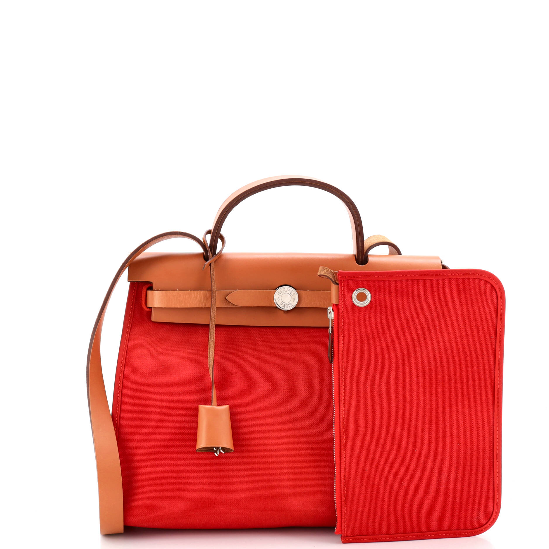 Herbag Zip Leather and Toile 31