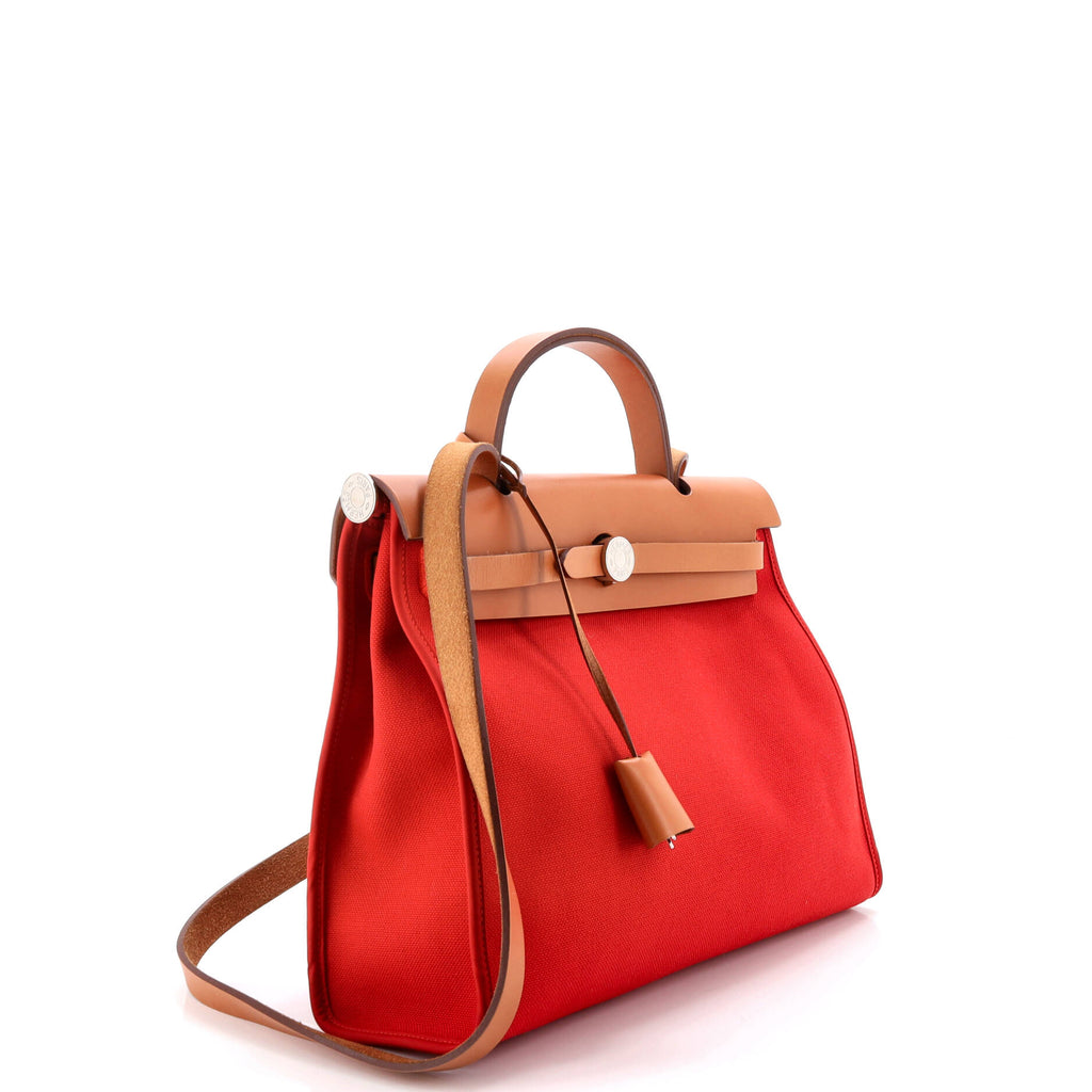 Herbag Zip Leather and Toile 31