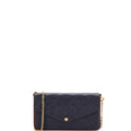 Felicie Pochette Monogram Empreinte Leather