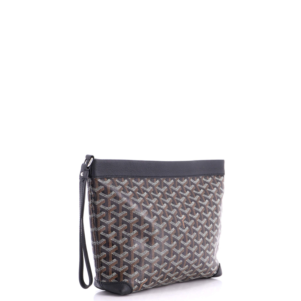 Goyardine Conti Pouch Coated Canvas