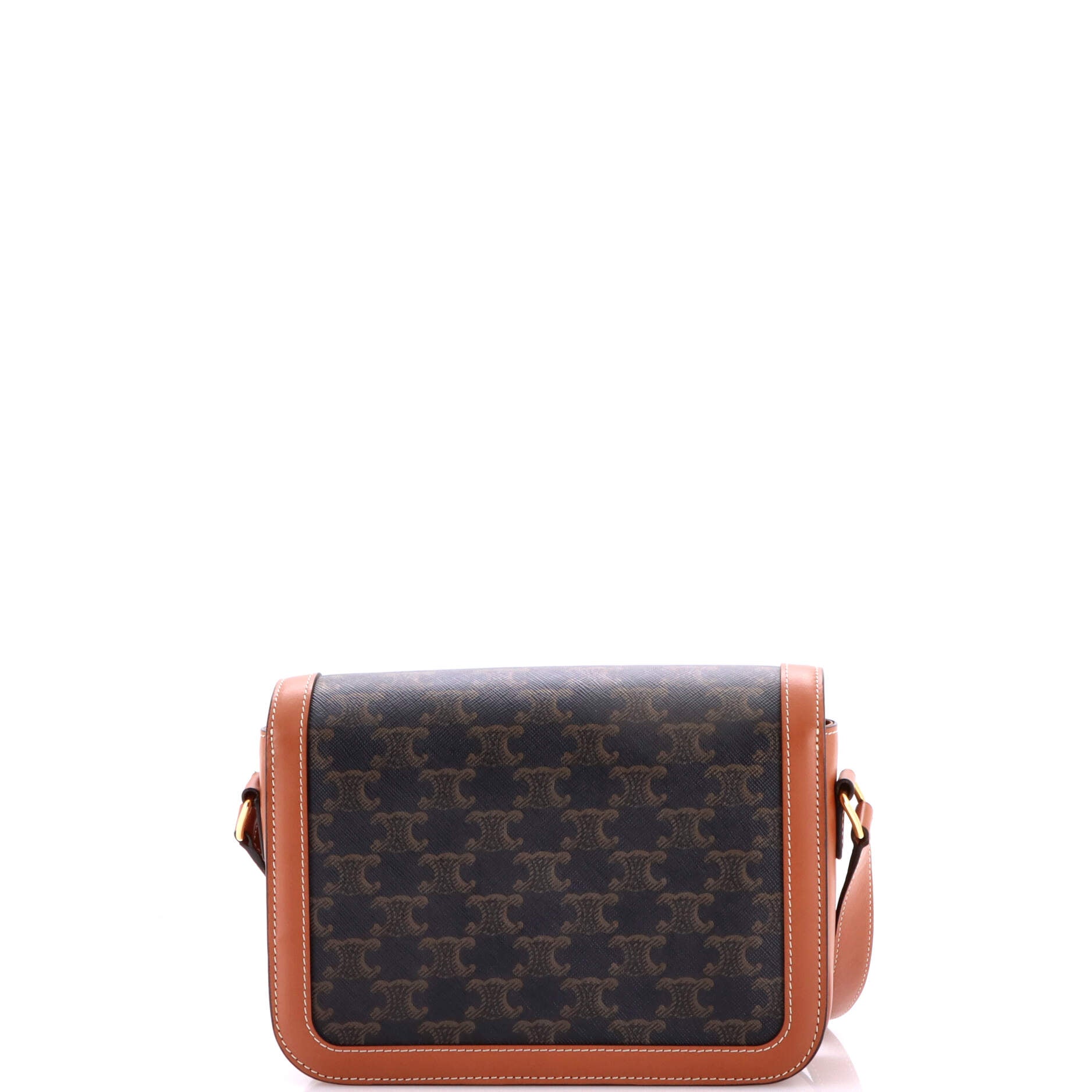 Triomphe Shoulder Bag Triomphe Coated Canvas Medium