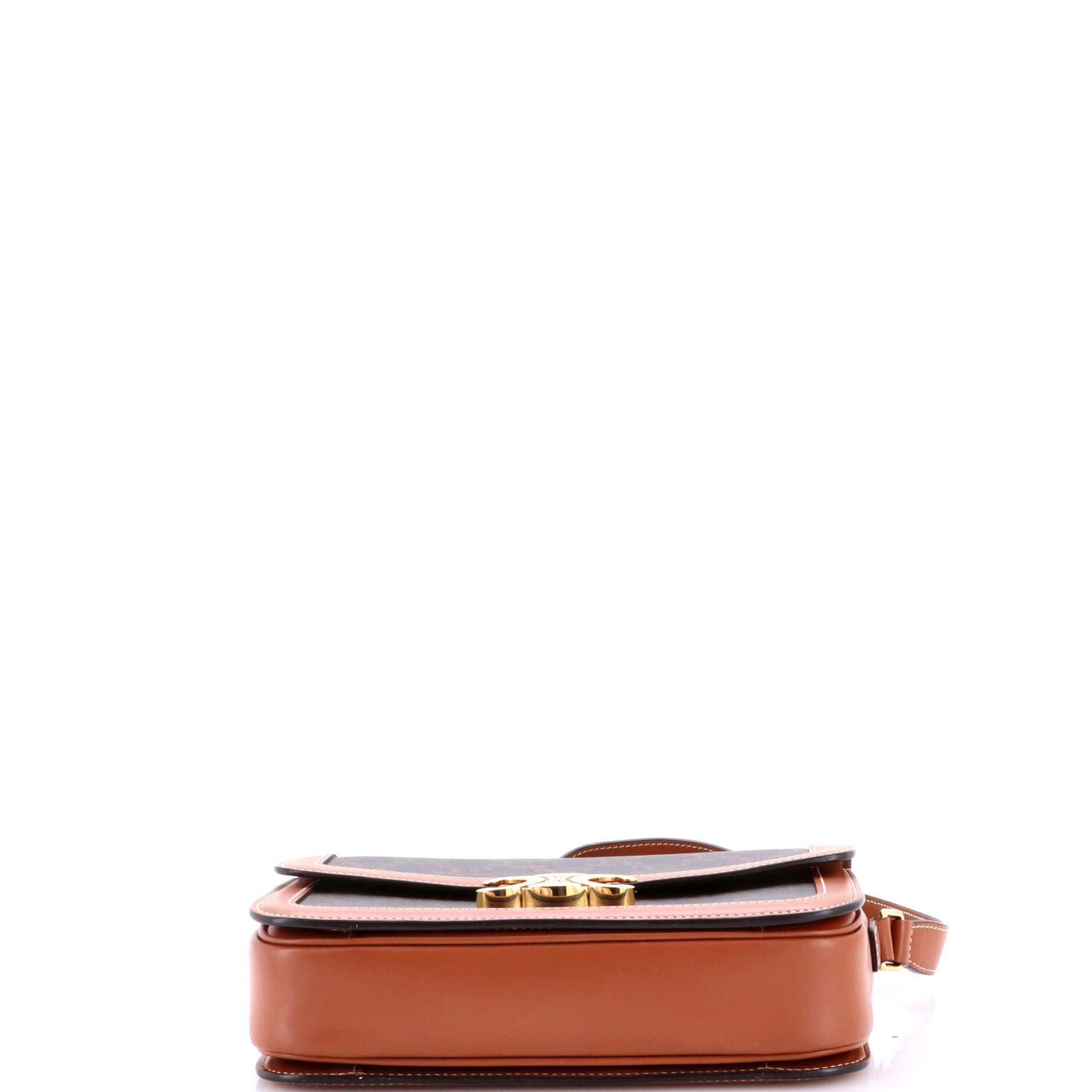 Triomphe Shoulder Bag Triomphe Coated Canvas Medium
