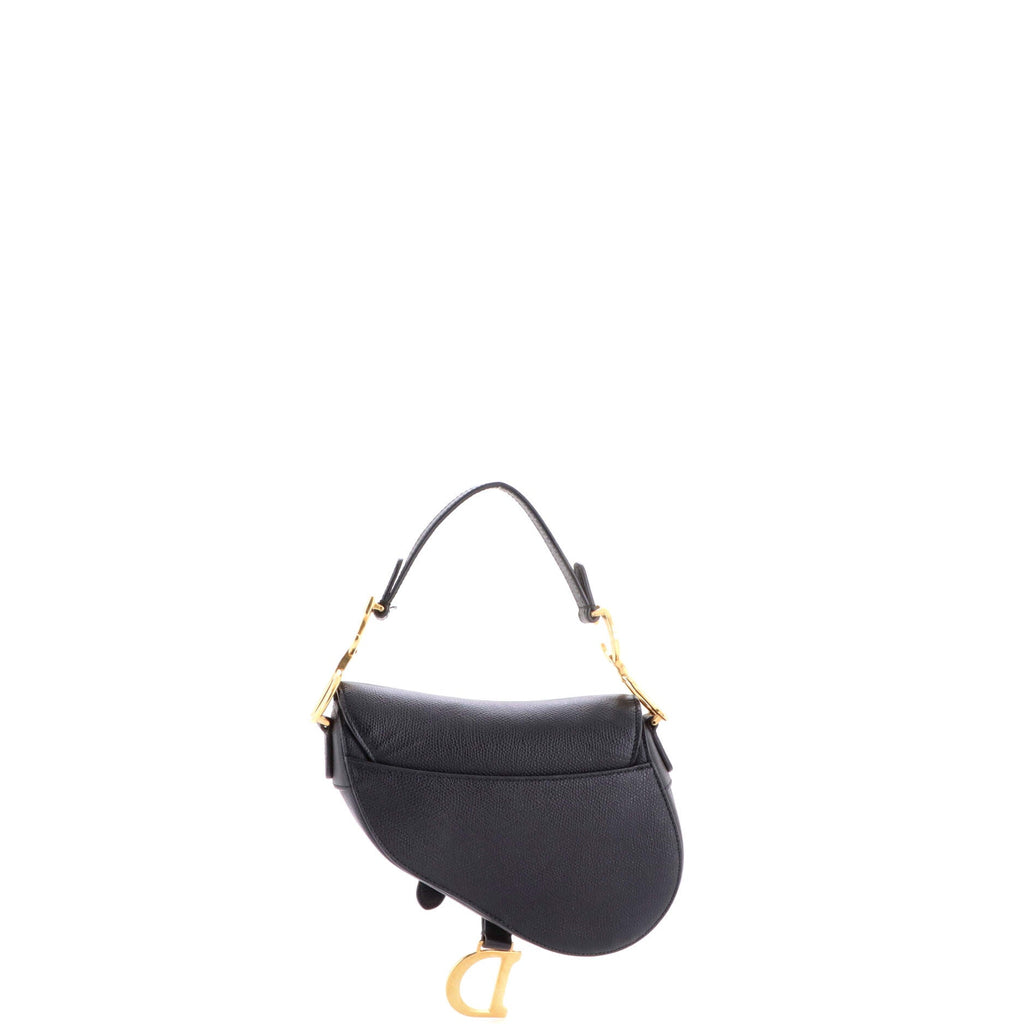 Saddle Handbag Leather Mini