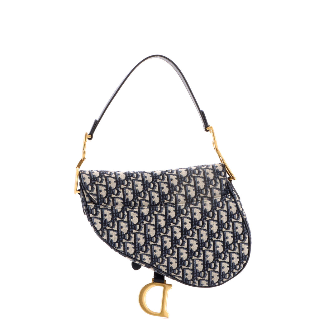 Saddle Handbag Oblique Canvas Medium