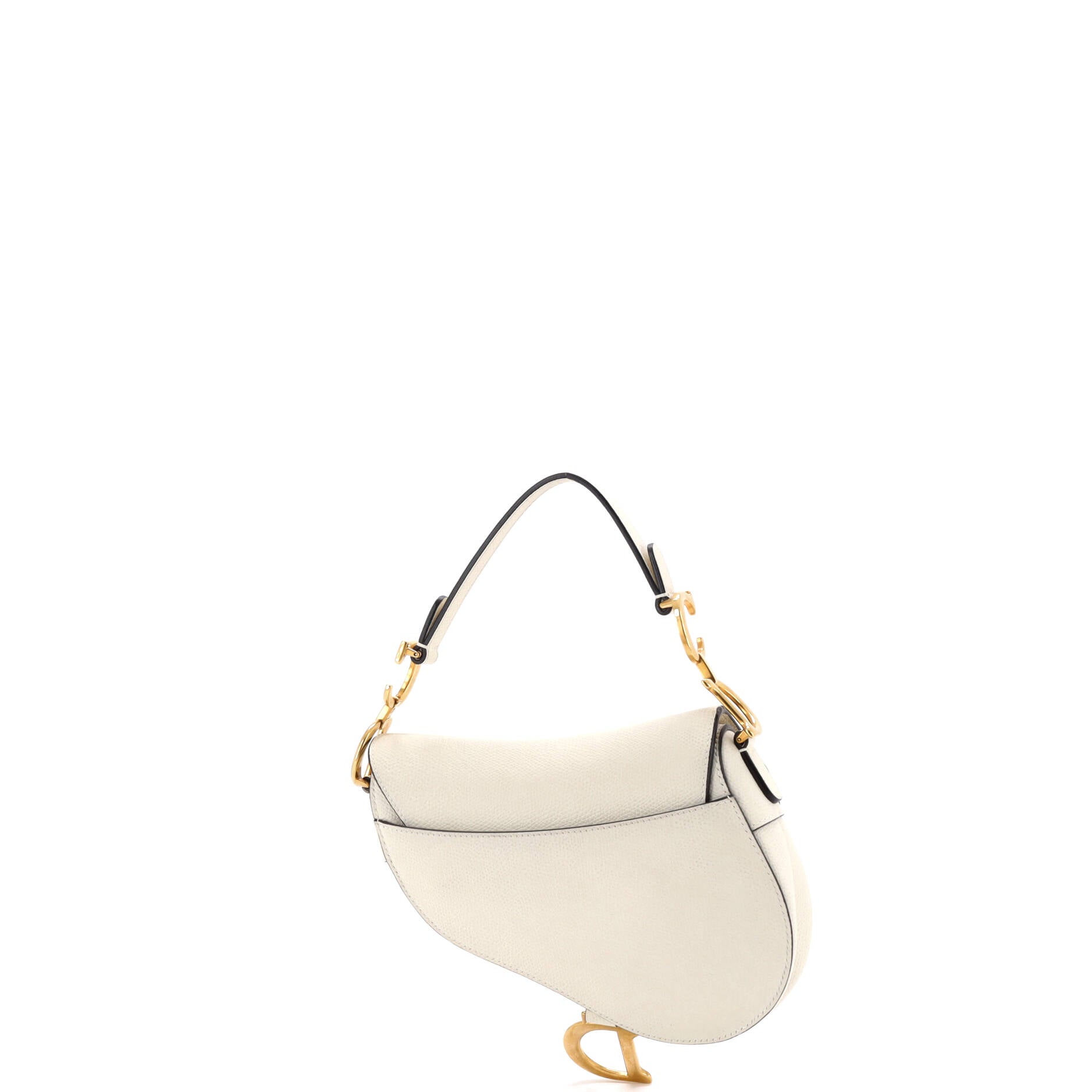 Saddle Handbag Leather Mini