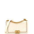 Boy Flap Bag Quilted Lambskin with Chain Detail Old Medium