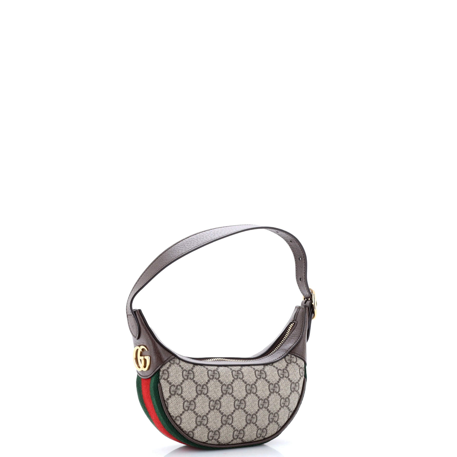 Ophidia Half Moon Bag GG Coated Canvas Mini