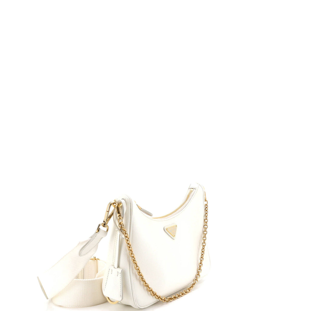 Re-Edition 2005 Shoulder Bag Saffiano Leather Small