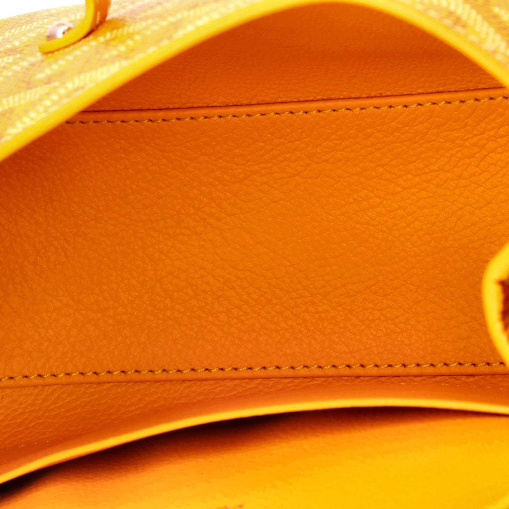 Saigon Top Handle Bag Coated Canvas with Leather Mini