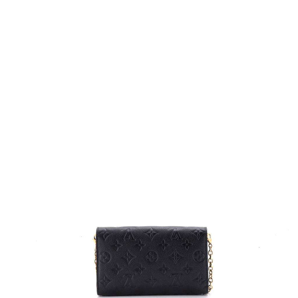 Vavin Chain Wallet Monogram Empreinte Leather