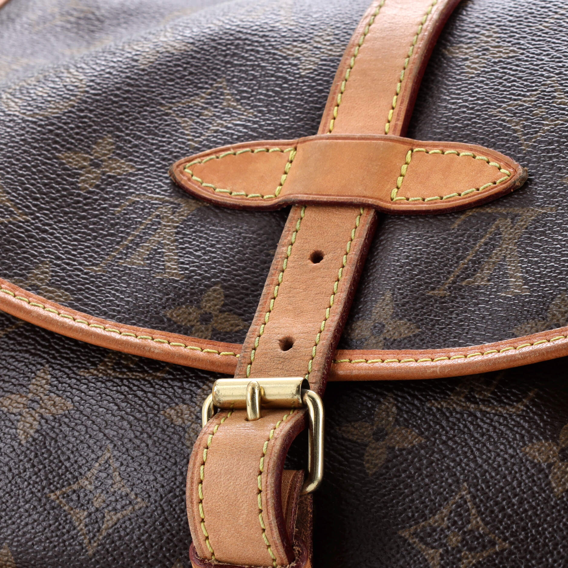 Saumur Handbag Monogram Canvas 30