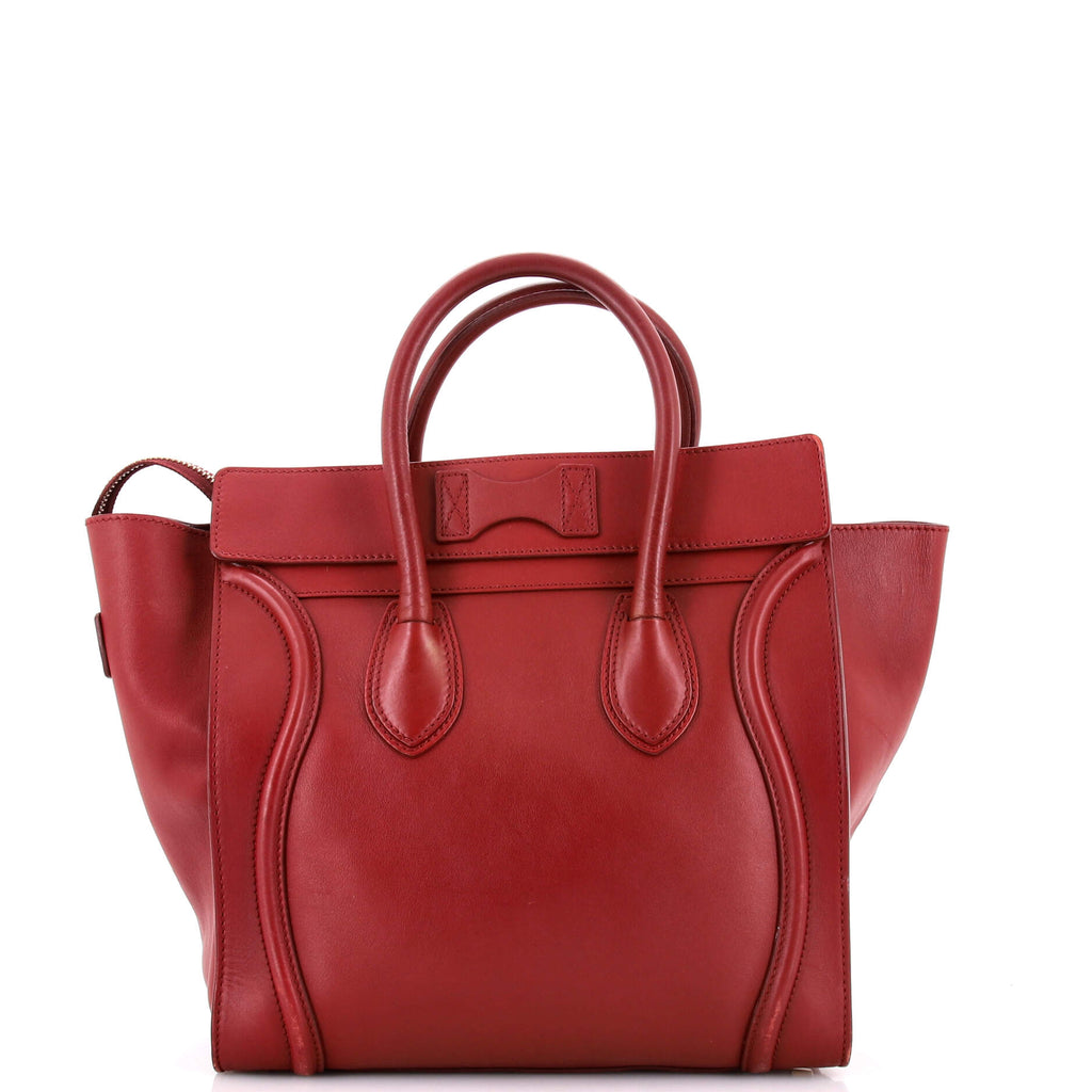 Luggage Bag Smooth Leather Mini