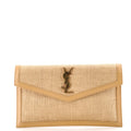 Uptown Pouch Raffia
