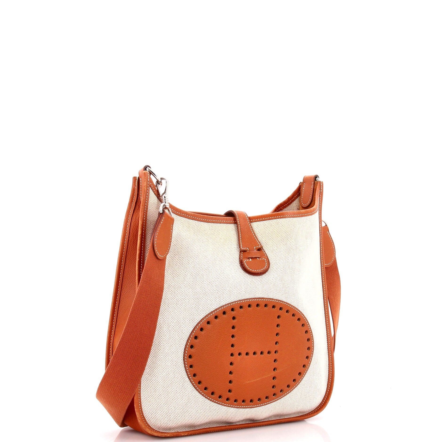 Evelyne Bag Gen III Toile and Leather PM
