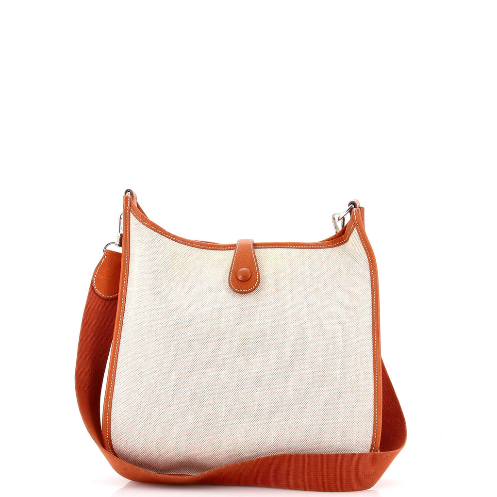 Evelyne Bag Gen III Toile and Leather PM