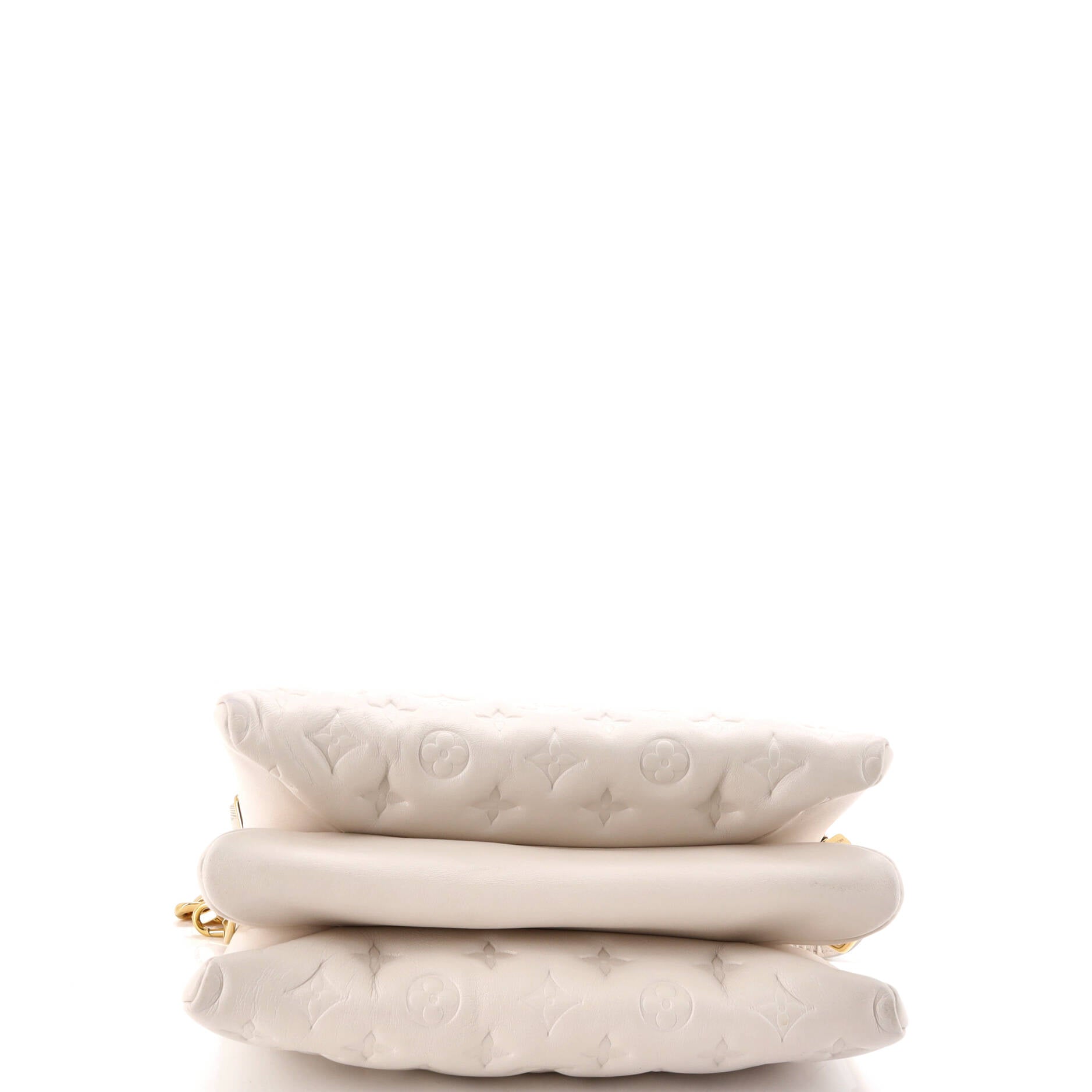 Coussin Bag Monogram Embossed Lambskin PM