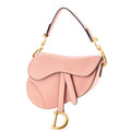 Saddle Handbag Leather Mini