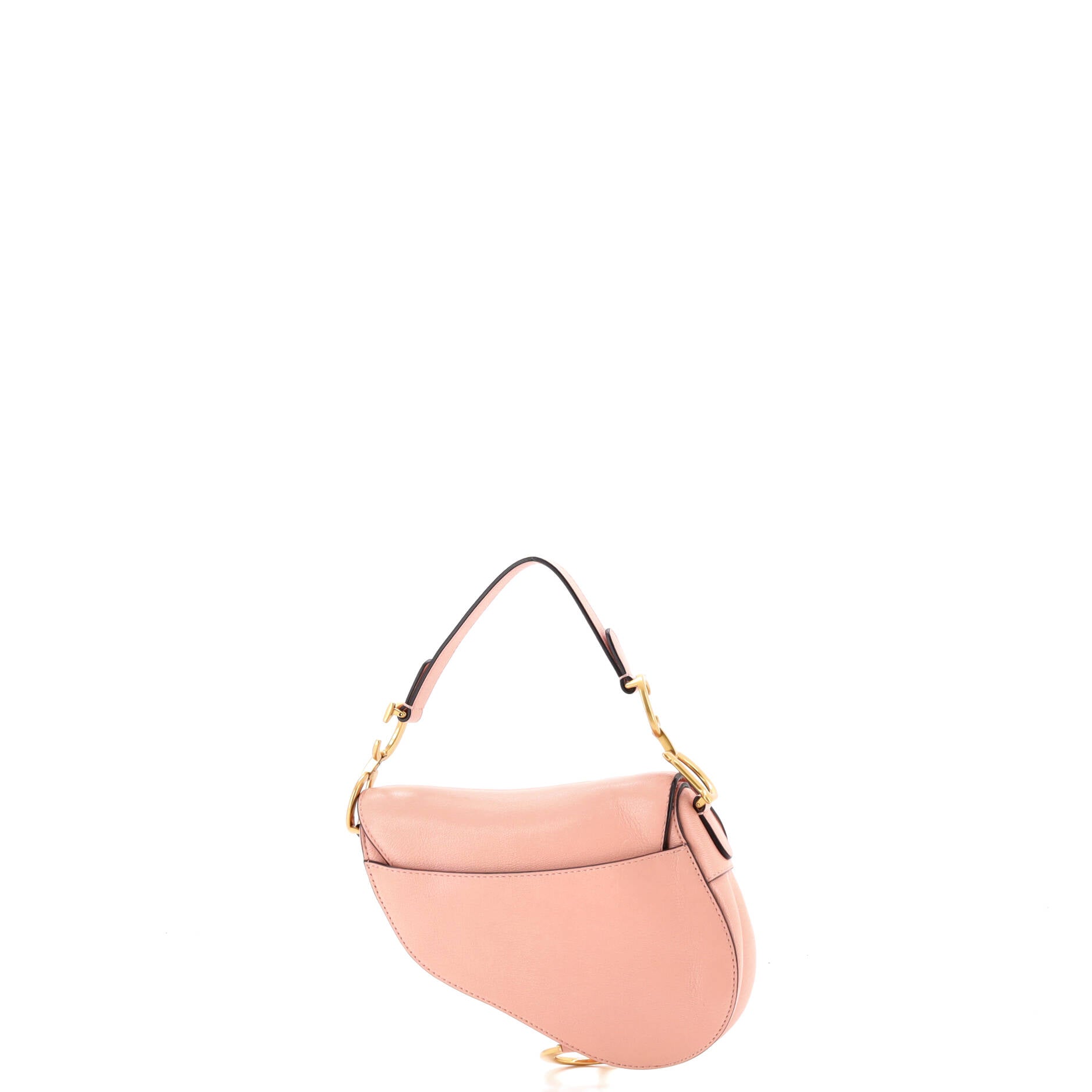 Saddle Handbag Leather Mini