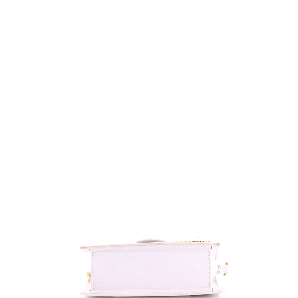 Le Bambino Top Handle Flap Bag Leather