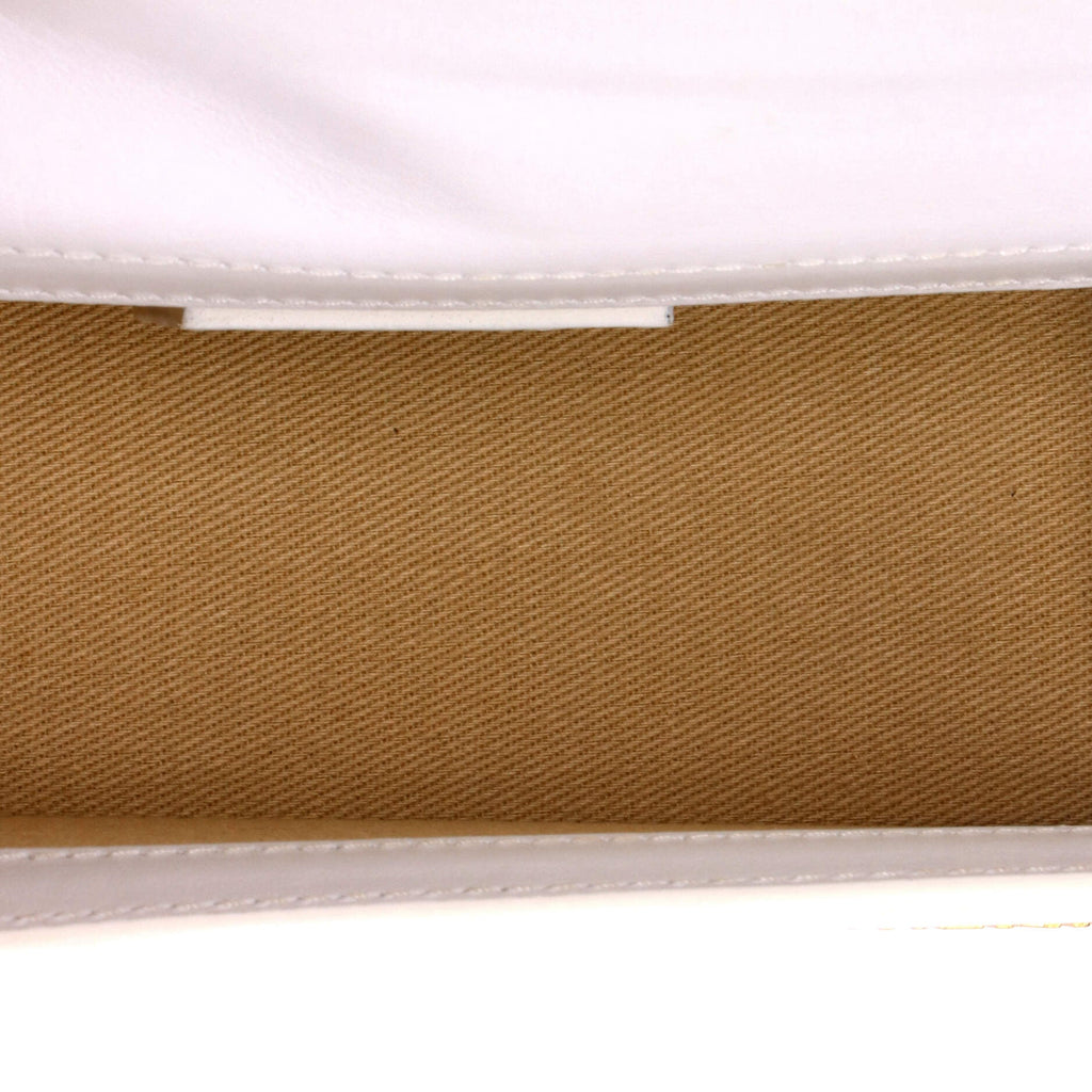 Le Bambino Top Handle Flap Bag Leather
