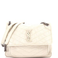 Niki Chain Flap Bag Matelasse Chevron Leather Medium