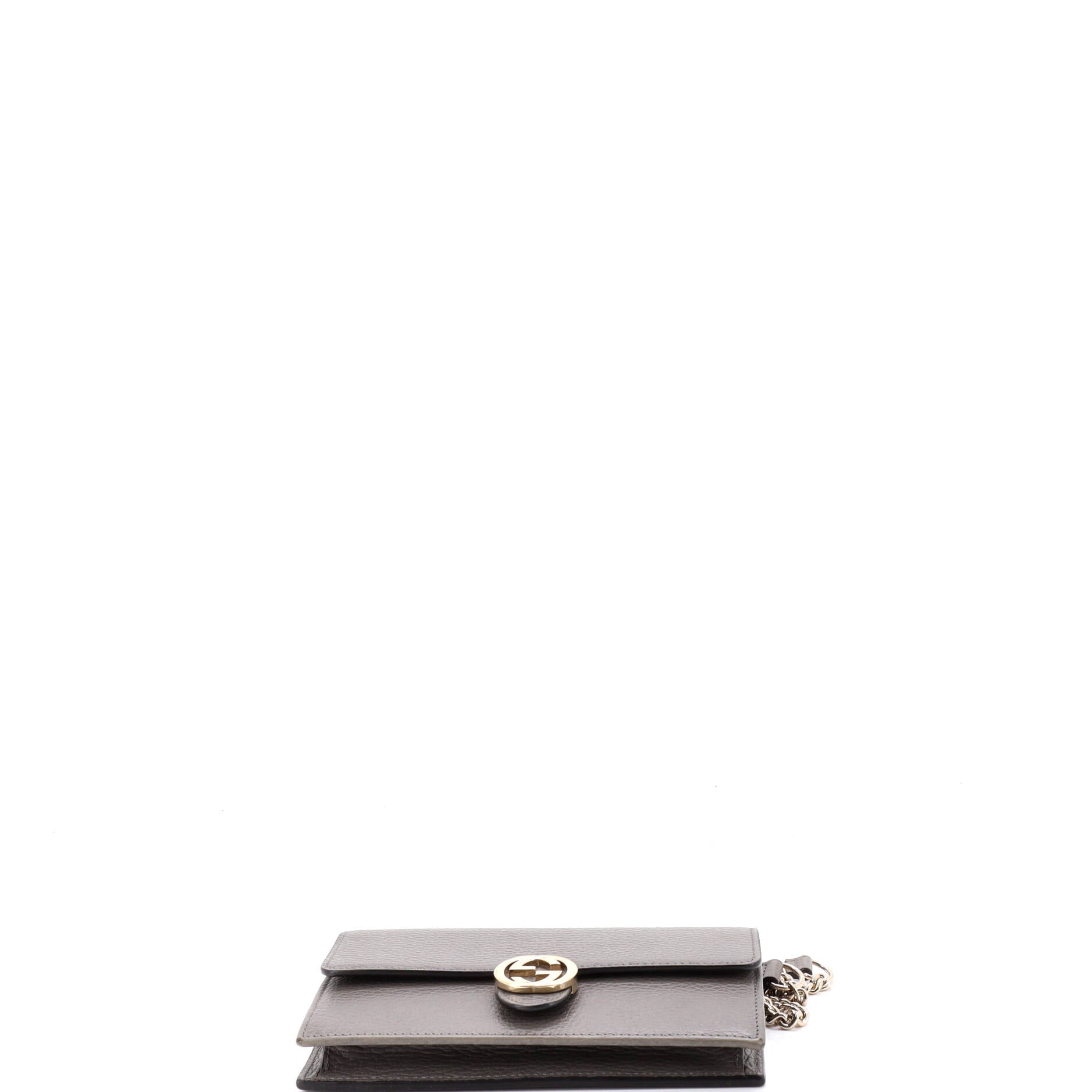 Interlocking Wallet on Chain Leather