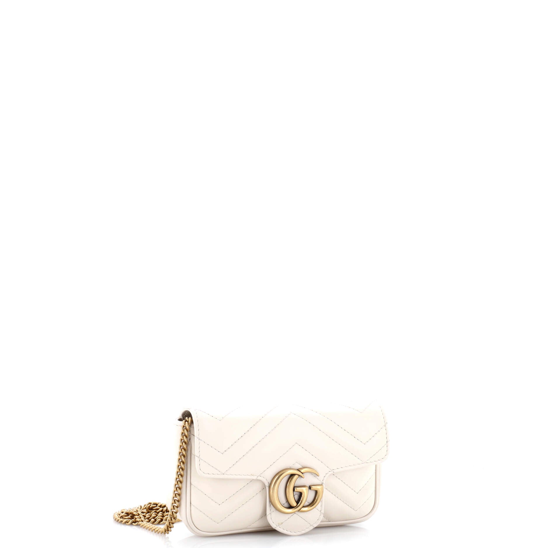 GG Marmont Flap Bag Matelasse Leather Super Mini