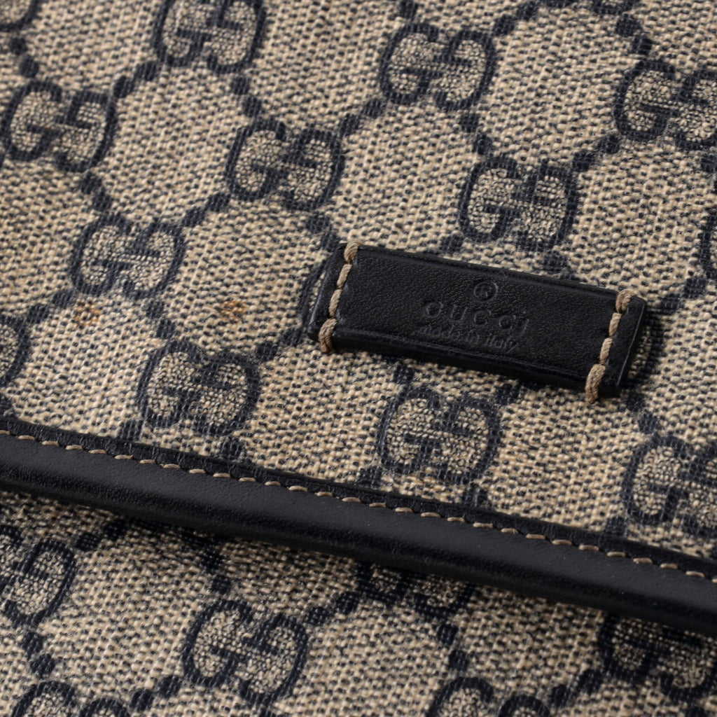 Flap Messenger GG Coated Canvas Small