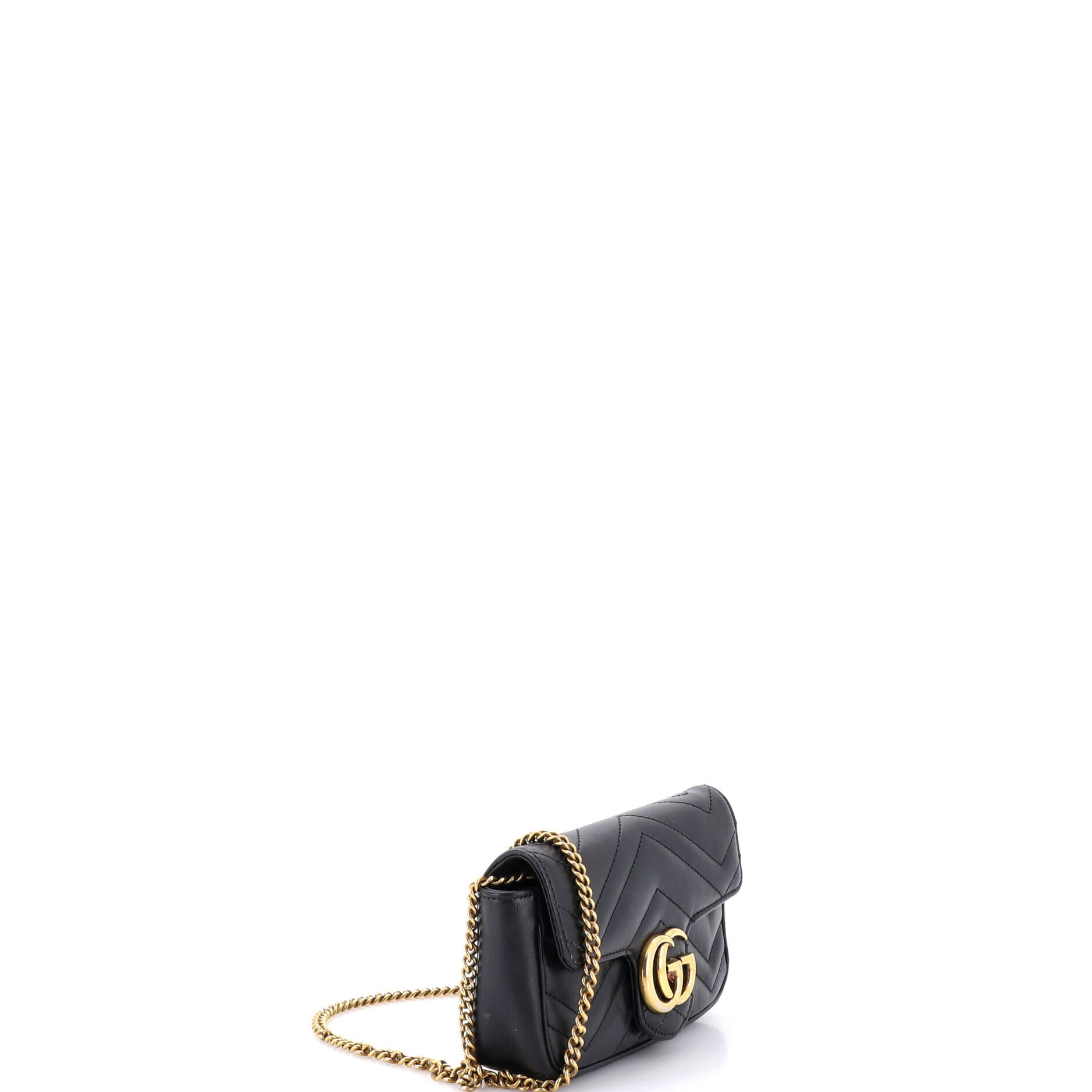 GG Marmont Flap Bag Matelasse Leather Super Mini