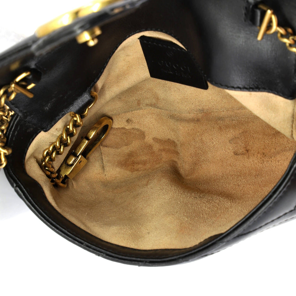 GG Marmont Flap Bag Matelasse Leather Super Mini