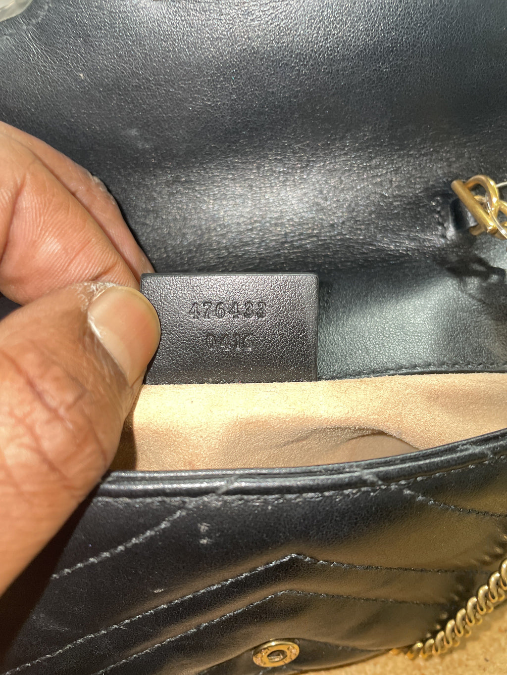 GG Marmont Flap Bag Matelasse Leather Super Mini