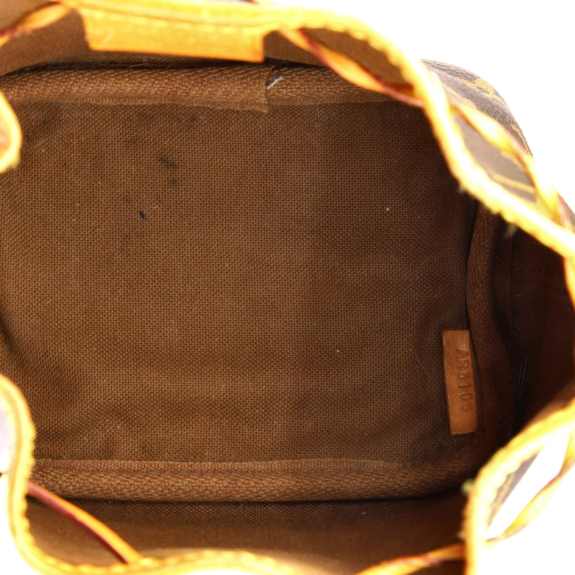 Noe Handbag Monogram Canvas Nano