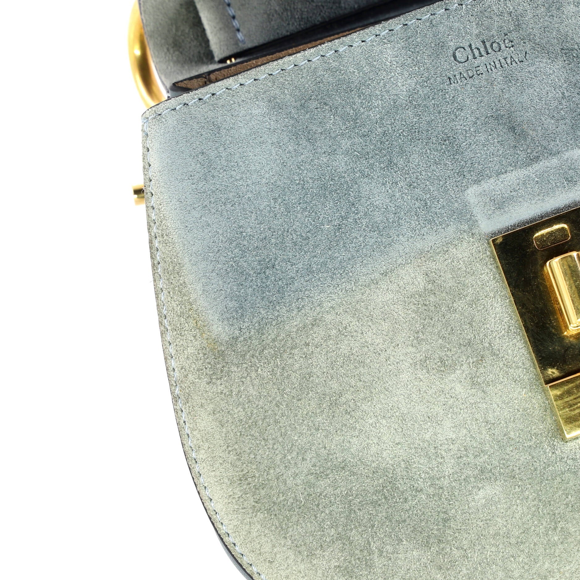 Drew Crossbody Bag Leather and Suede Mini