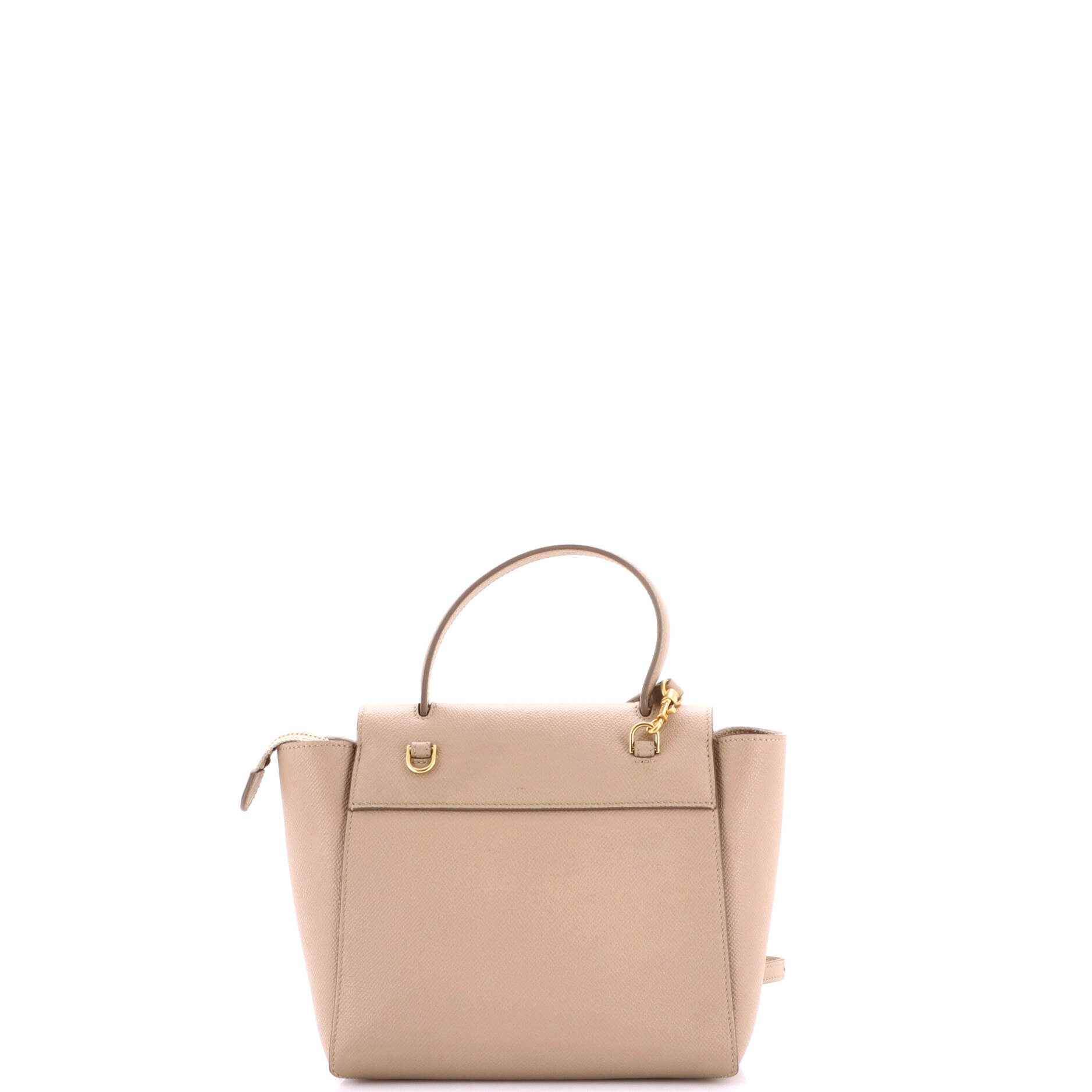 Belt Bag Textured Leather Nano