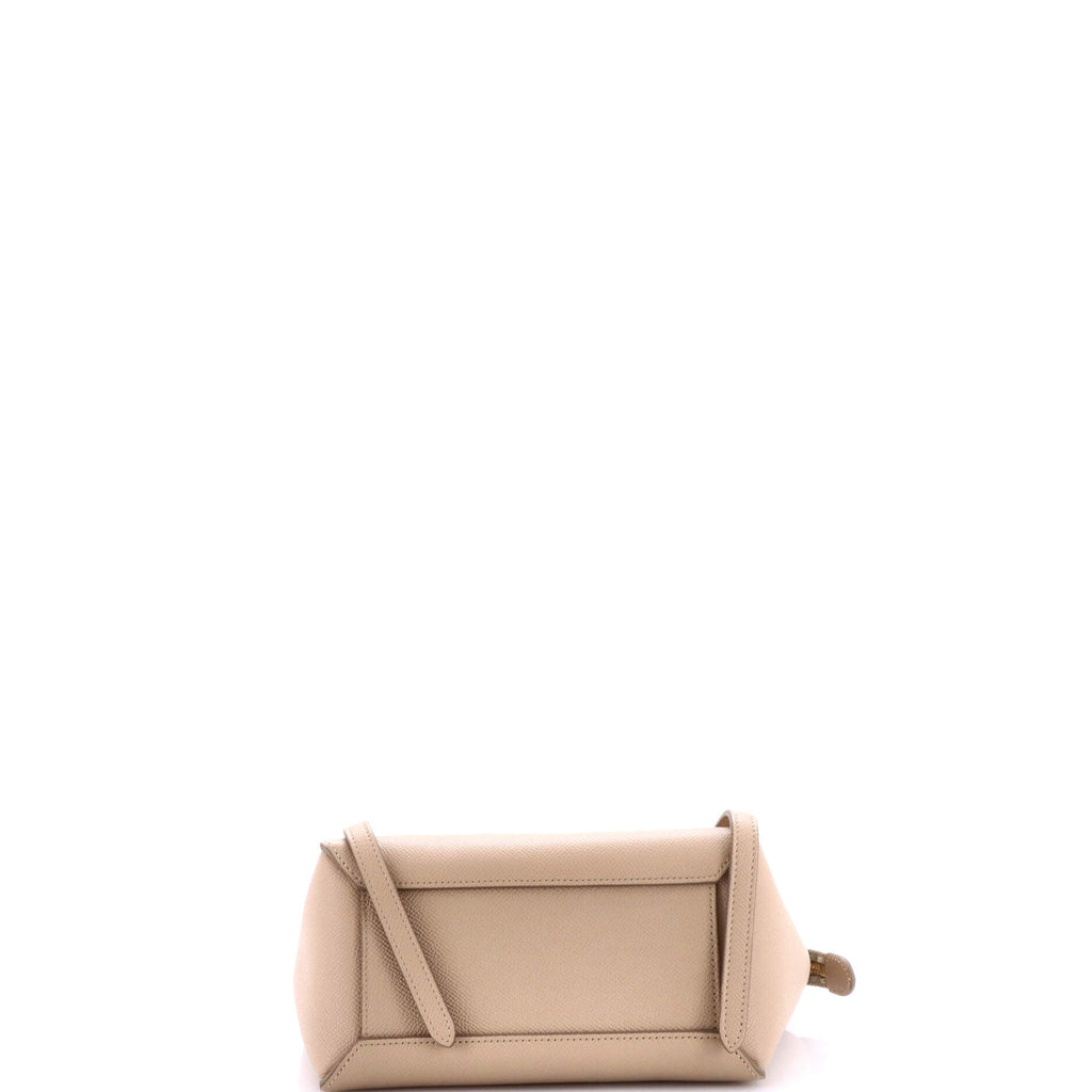 Belt Bag Textured Leather Nano